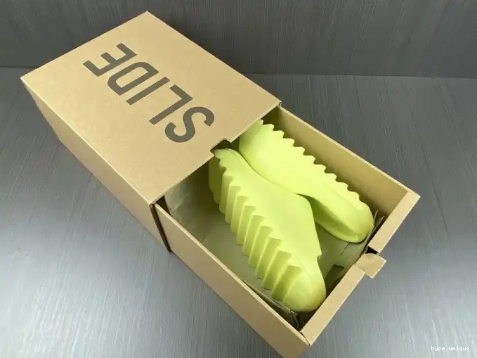 hype GX6138 Adidas Yeezy Green Slide 0510